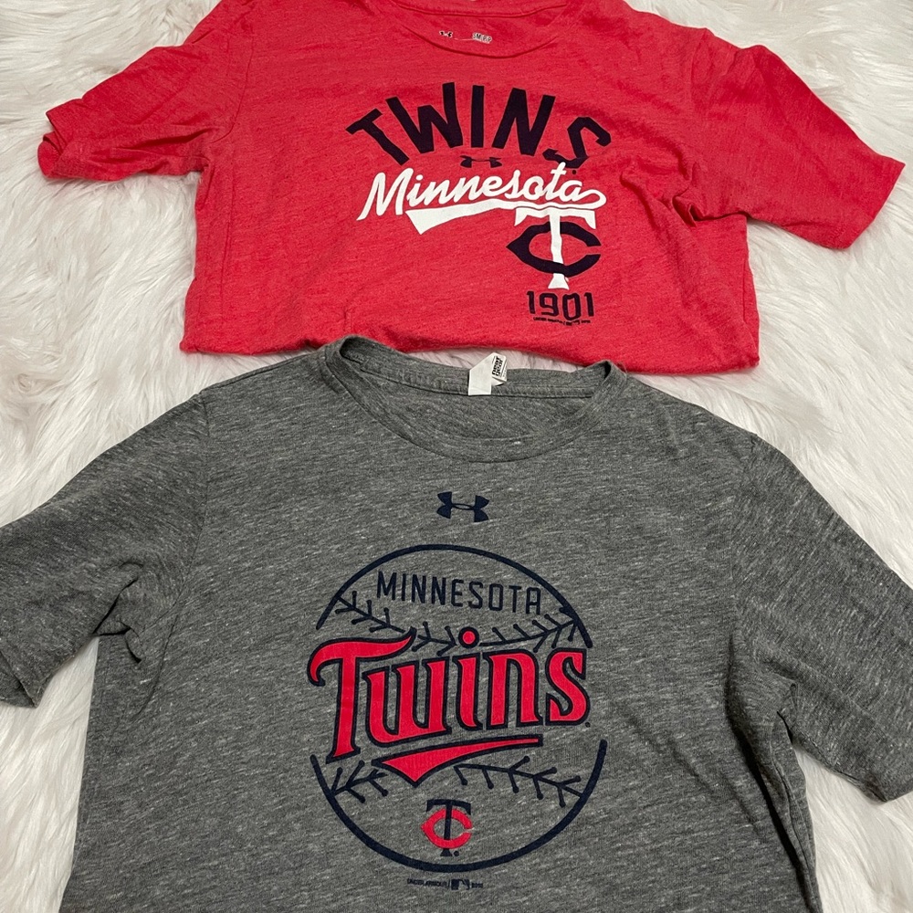 UA MLB Minnesota Twins Tee Bundle